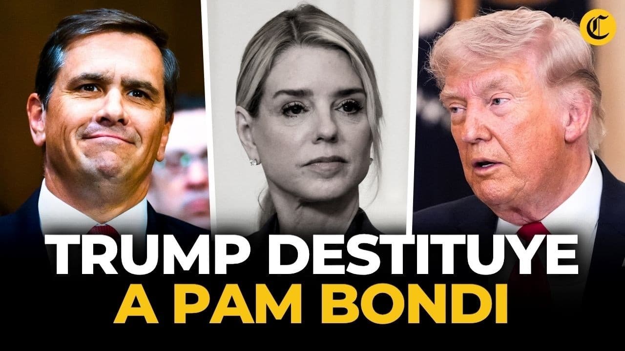 Trump releva a Pam Bondi: cambio en el timón del Departamento de Justicia
