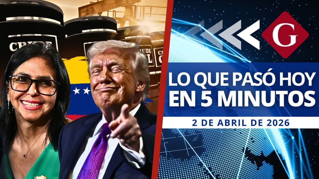 Washington quita las cadenas: EEUU levanta sanciones a Delcy Rodríguez