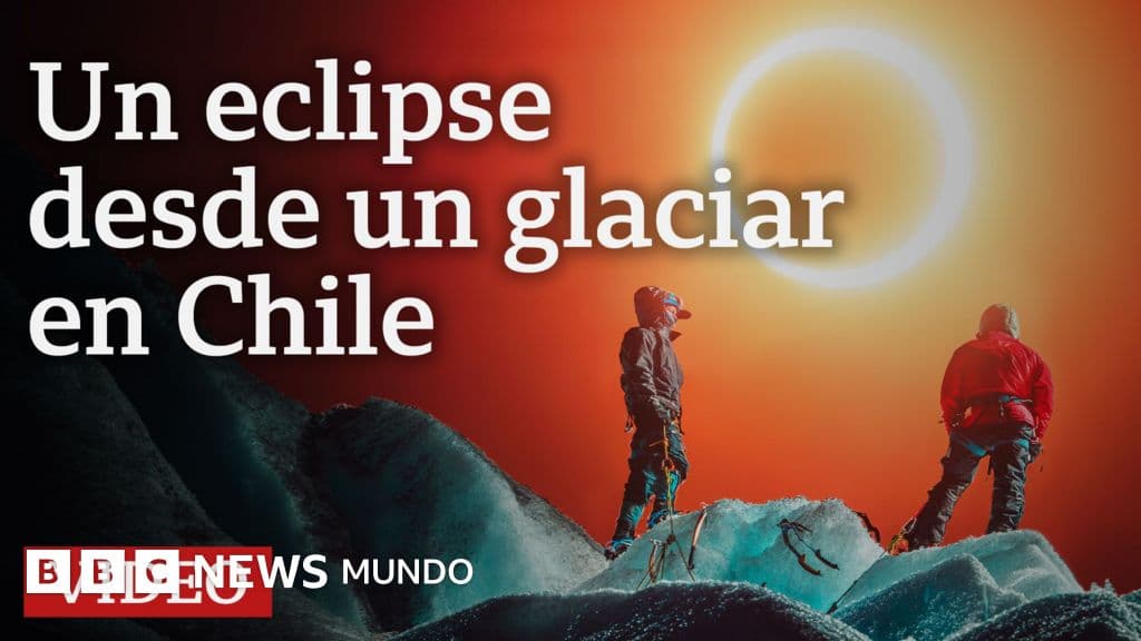 Perseverancia y suerte: la épica de fotografiar un eclipse en un glaciar