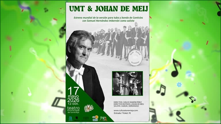 Torrevieja alza la batuta: Johan de Meij regresa para escribir historia