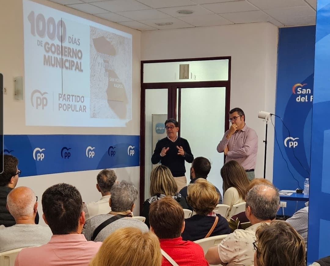 Mil días, obras y compromiso: San Vicente en marcha