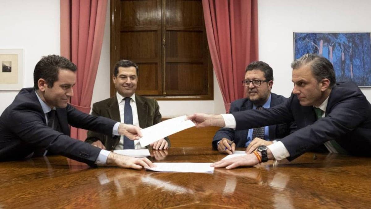 La vía andaluza que abrió camino a Abascal