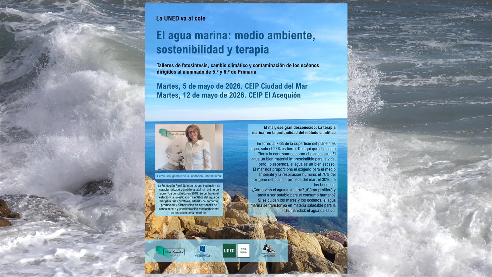 Sembrar conciencia: Torrevieja enseña a sus niños a salvar los océanos