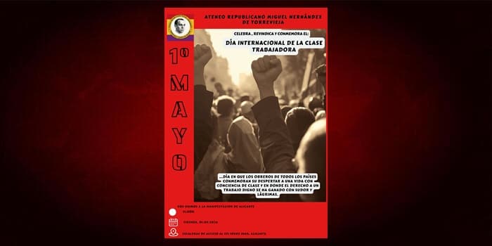 Primero de Mayo: levantar la voz por el trabajo digno en Torrevieja