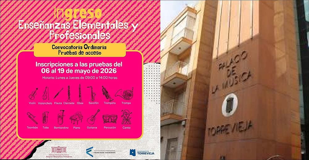 La música llama a filas: abierto el plazo para las enseñanzas musicales 2026