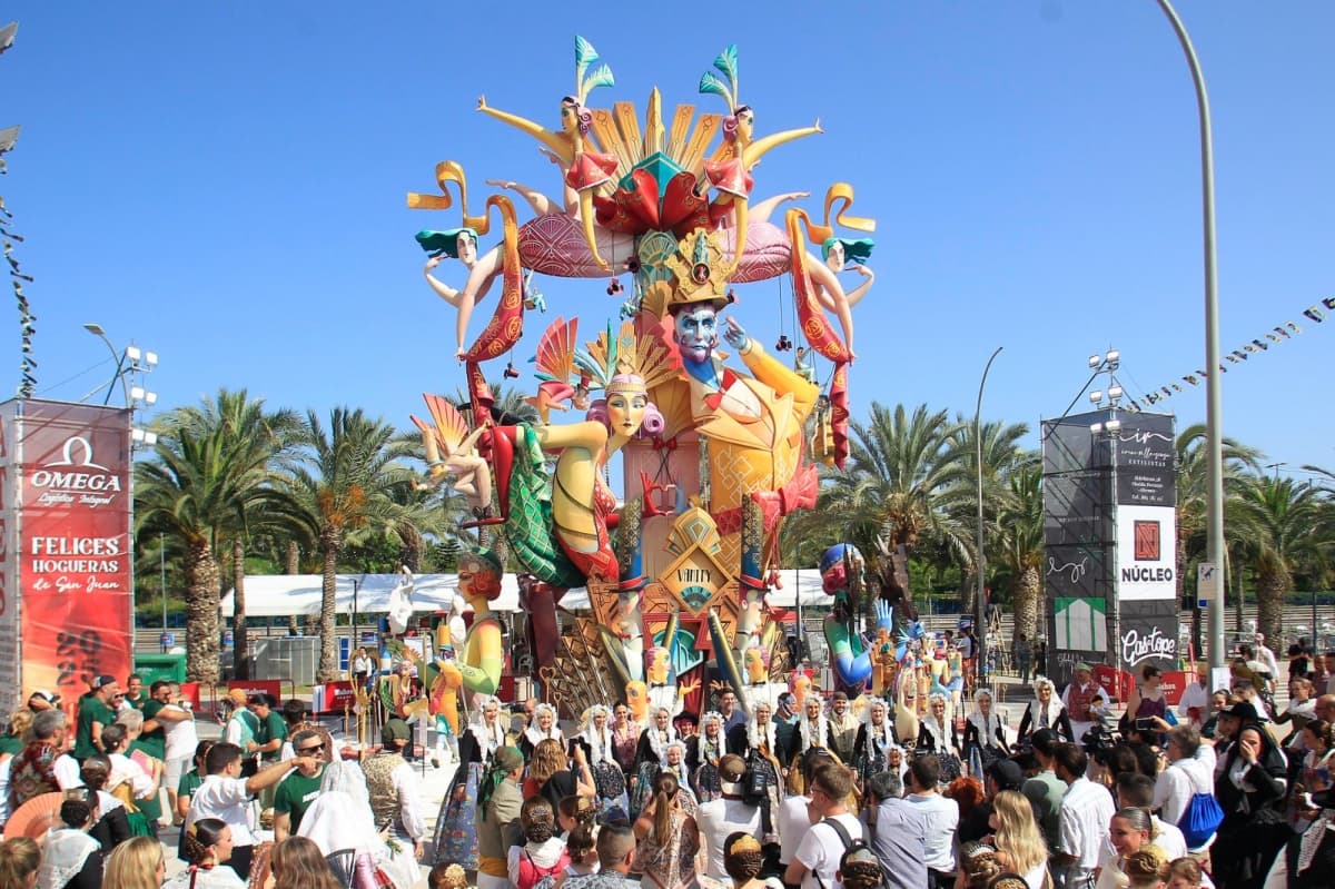 Las Hogueras de categoría Especial: orgullo, esfuerzo y desafío en la Diputación