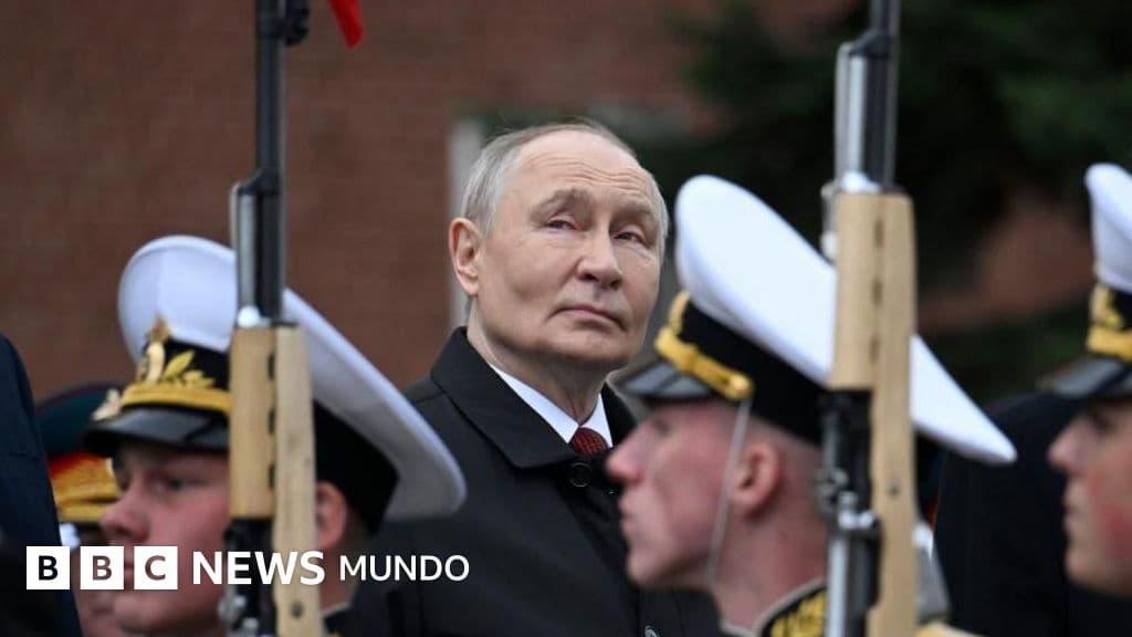Trump anuncia alto el fuego mientras Putin justifica la guerra en la Plaza Roja