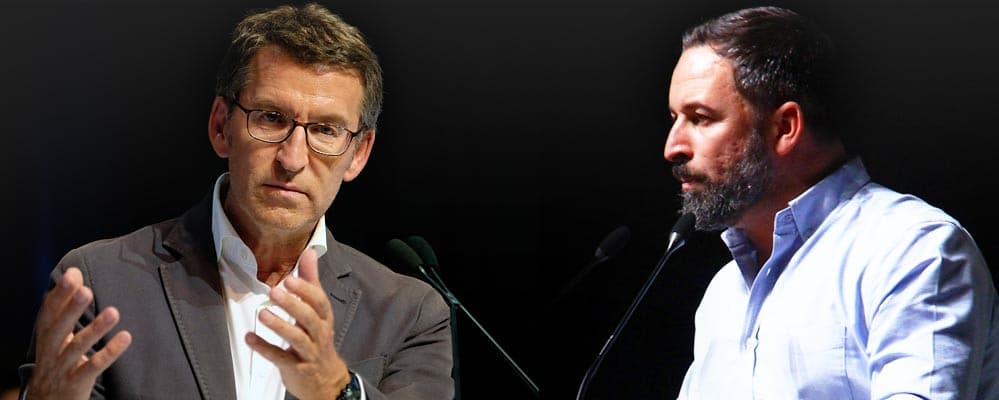 Feijóo alza la voz contra Vox: firmeza y desafío en la recta final