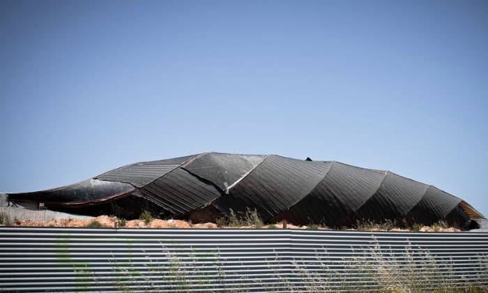 Arde de nuevo la «Caracola» de Toyo Ito en Torrevieja