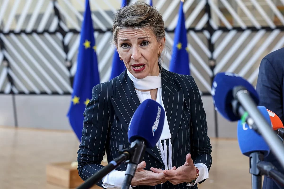 Cuando Europa parece elegir bando: la advertencia de Yolanda Díaz a Von der Leyen