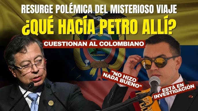 Cuando la sospecha cruza fronteras: la investigación estadounidense que sacude a Colombia